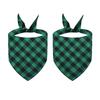 2PCS Pet Bandana for Cat Dogs Christmas Festival Party Props Dog Bandanas Scarf Triangle SalivaTowel Pet Holiday Collar