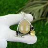 Womens day Deal Sterling Silver Golden Rutile Stone Citrine New Pendant Jewelry