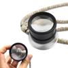 30X Scale Loupe Magnifier with 2 Scaleplates Portable Magnifying Glass Interchangeable Reticle