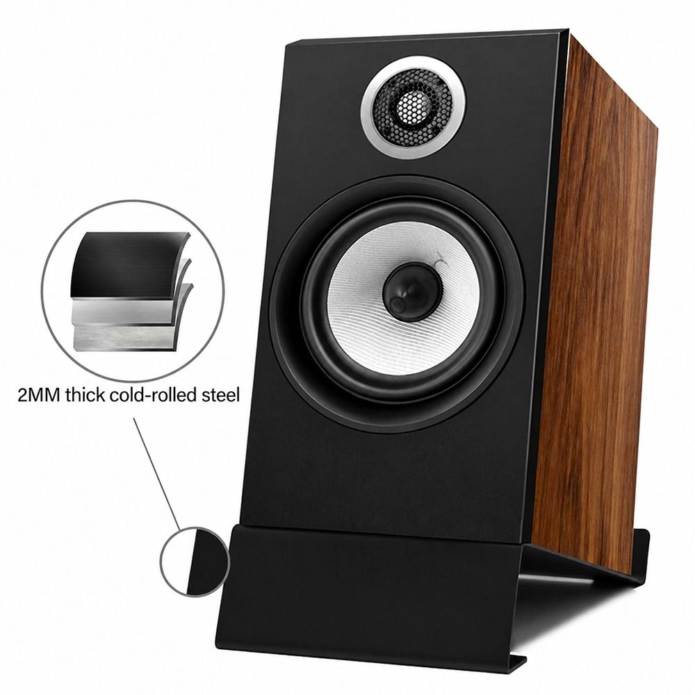 1Pcs Anti Vibration Feet Desktop Speaker Stand for Speakers Under 4.5inches 6.5inches