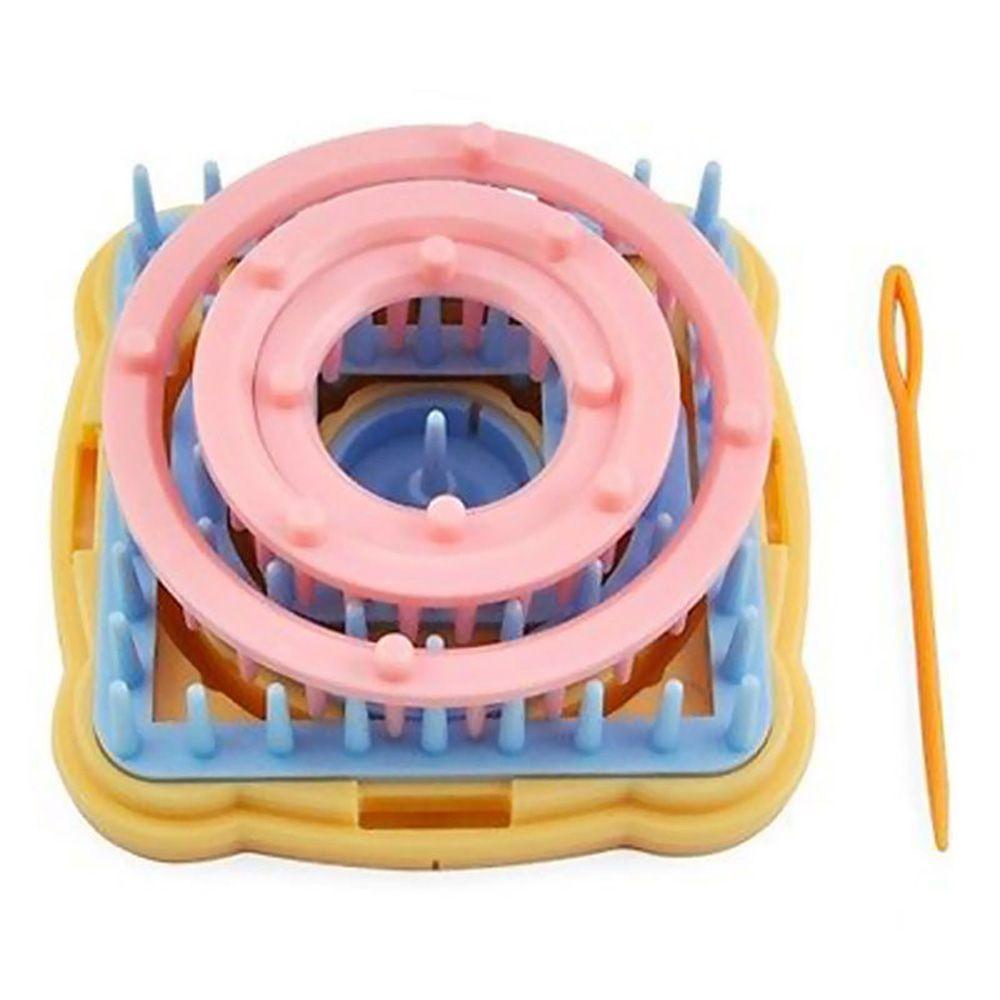 Needlework Flower Needle Wool Home Yarn Knitting Loom Daisy Pattern Maker Craft Tool Knitted Toy