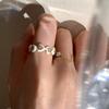 Fashion Forward Geometric Crystal Chain Ring For Women Perfect For Trendy Occasions