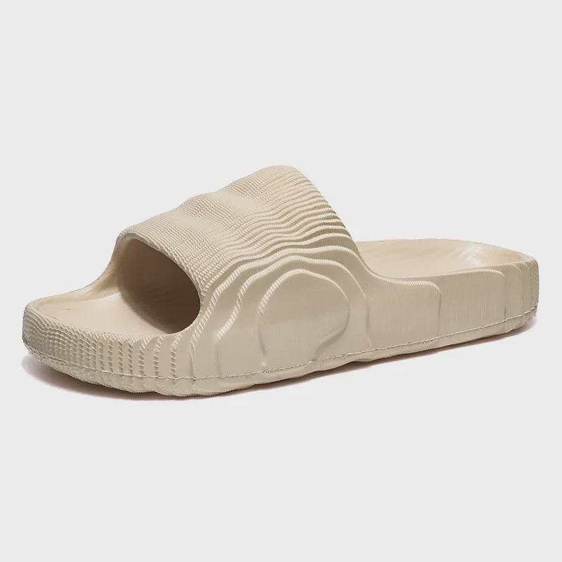Kanye-Inspired EVA Foam Thick-Soled Flip Flops: Soft, Cozy Coconut Sandals for Men