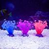 Силиконовый гриб Искусственный аквариумный аквариум для воды Коралловые растения Подводный декор Аксессуары для украшения аквариума