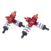 RC Shock Absorber Front Rear Aluminum Alloy Upgrade Parts RC Spring Damper for HSP for Traxxas 1 10 RC Car Red