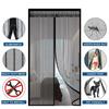 Летняя противомоскитная занавеска для двери, магнитная сетка для дверной занавески, сетка для автоматического закрытия двери, дверная сетка, кухонная сетка для экрана