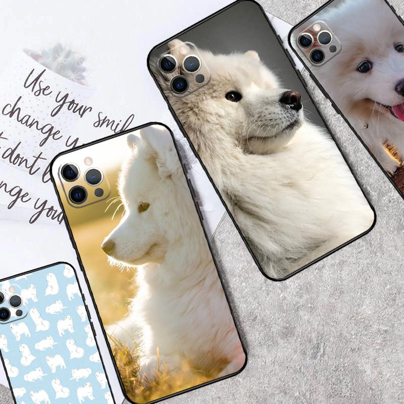 Samoyed Puppy Case For Samsung Galaxy A53 A33 A23 A13 A06 A56 A16 A36 A55 A35 A17 A54 A34 A14 A52 A32 A15