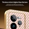 For Realme GT 7 Pro 5G Phone Case Carbon Fiber Textured Electroplated TPU Back Cover