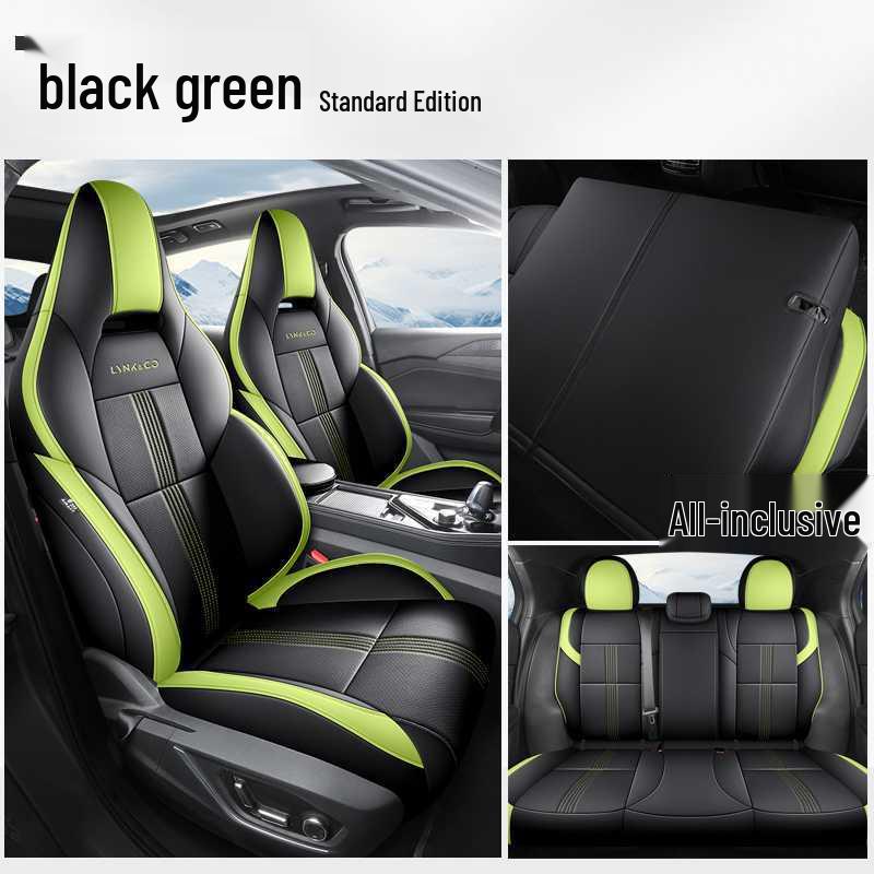 Lynk & Co 03 Leather Car Seat Cushions (23-26), All-Season, Fully Wrapped, Vehicle-Specific Seat Covers