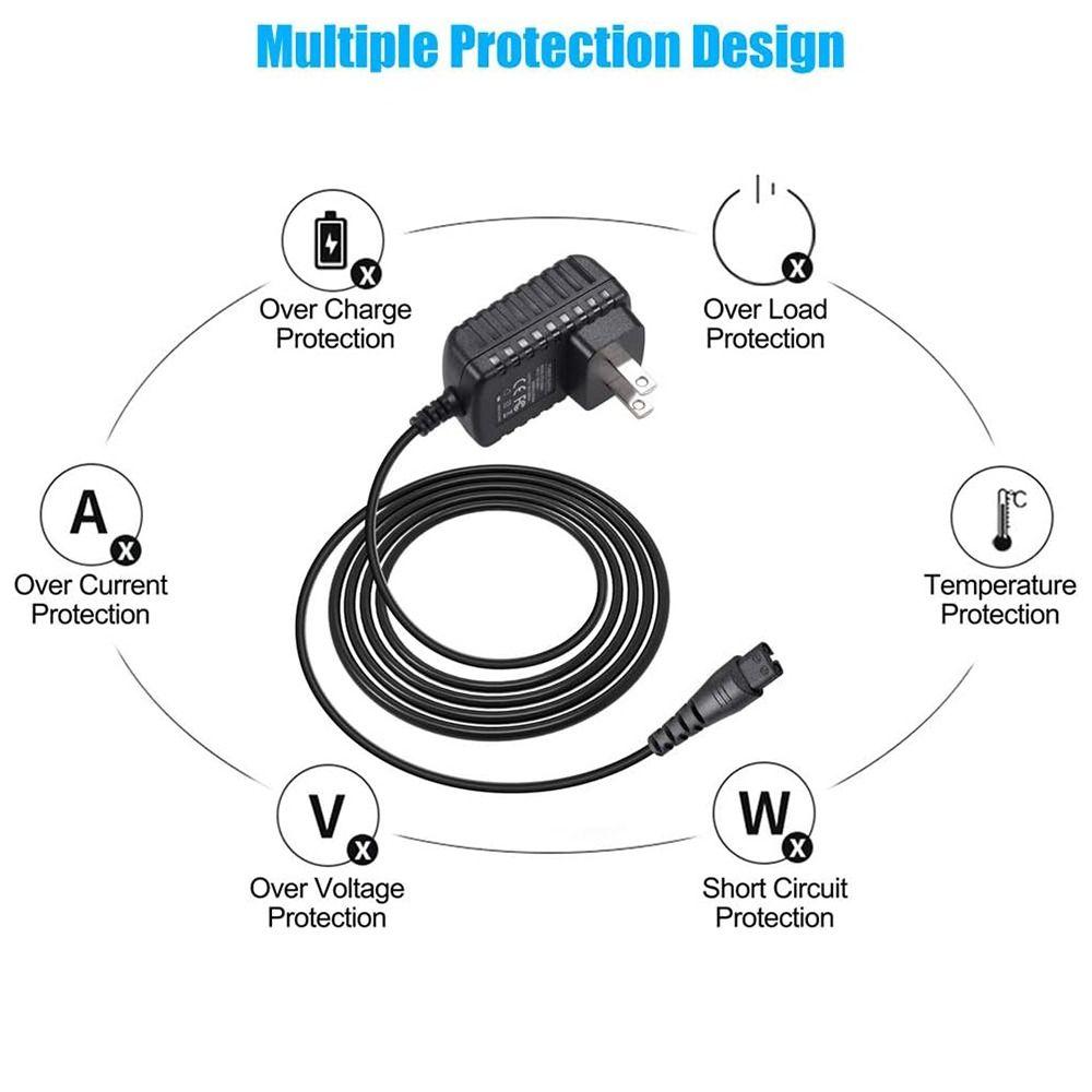 Hair Clipper Shaver Power Adapter Electric Razor Razor Power Cord Razor Charger Remington