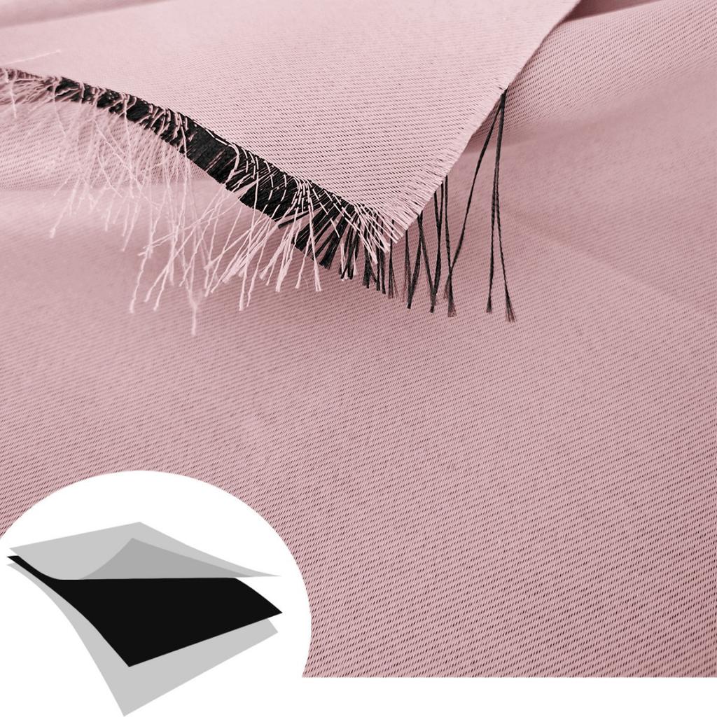 High-Precision Matte Cloth Full Blackout Curtain Cloth Engineering Sunshade Lining Curtain Finished Product