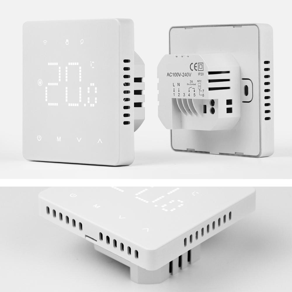 Beok Tuya Wifi Комнатный термостат Регулятор температуры для системы подогрева пола, газового котла, электрического отопления с Alexa, Google Home