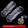10-Pack: Защитные футляры для серебряных монет весом 1 унция, Изогнутая акриловая поверхность, Внутренний диаметр 30 мм, Подходят для монет Panda и Yuan Datou
