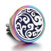 Stainless Steel Hollow Car Bracket Car Aromatherapy Trend Clip Life Tree Car Aromatherapy Clip Perfume Dispenser