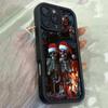 JT277 Хэллоуинская Безумие Черепа Арт для iPhone 17 16 15 14 13 Pro Max Samsung S26 S25 S23 Ultra A17 A16 A07 A56 Xiaomi 15T Redmi 15c Note 14 Мягкий Чехол