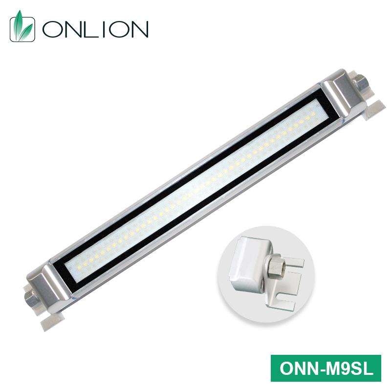 ONN-M9SL IP67 Waterproof LED Tube Light M12 Connector, 300-800mm. Factory Price. Plug & Play for CNC/Machine Tools. Long Life.