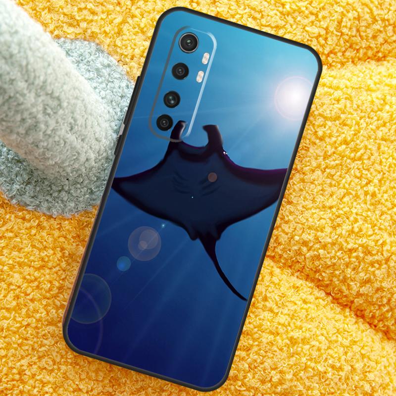 Animal Manta Ray Case For Xiaomi 13T 14T 15T 14 15 Ultra 17 Pro Max Cover For POCO F8 F7 X7 Pro F5 F6 X5 X6