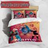 3pcs Duvet Cover Set (1*Duvet Cover + 2*Pillowcase, Without Core), Custom Name Karol G Pattern Bedding Set, Home Bedroom Decor Gift