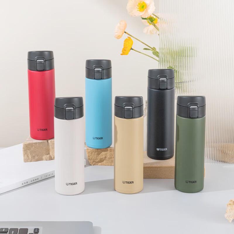 Tiger One-Touch Stainless Steel Vacuum Flask