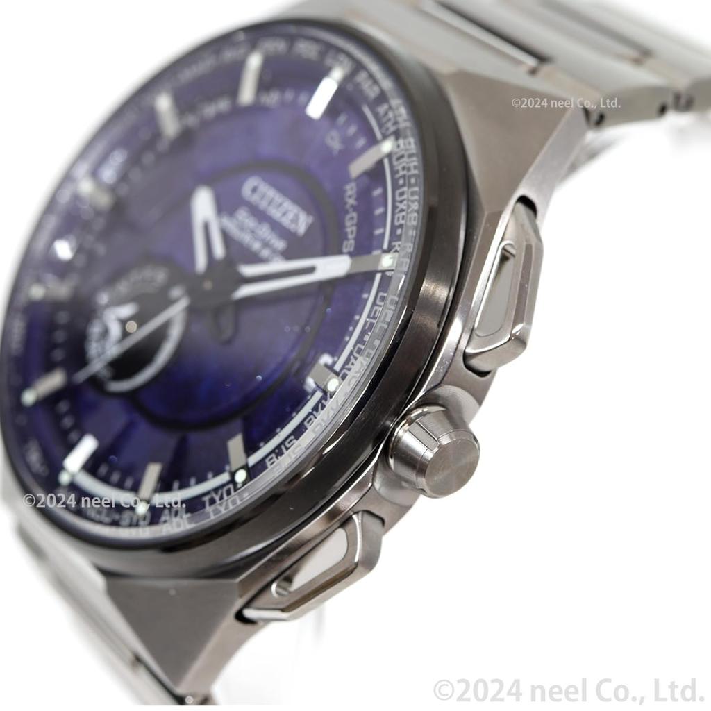 Citizen CREATIVE LAB GPS Спутниковые Спутниковая Волна Eco-Drive Радиоуправляемые Часы, X, Мужские Часы, CC3097-52L