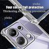 Прозрачный чехол для телефона Xiaomi Poco M6 Pro 4G Задняя крышка на Pocco Poko Poxo X6 Pro 5G M6pro 4g C65 Защитная оболочка камеры