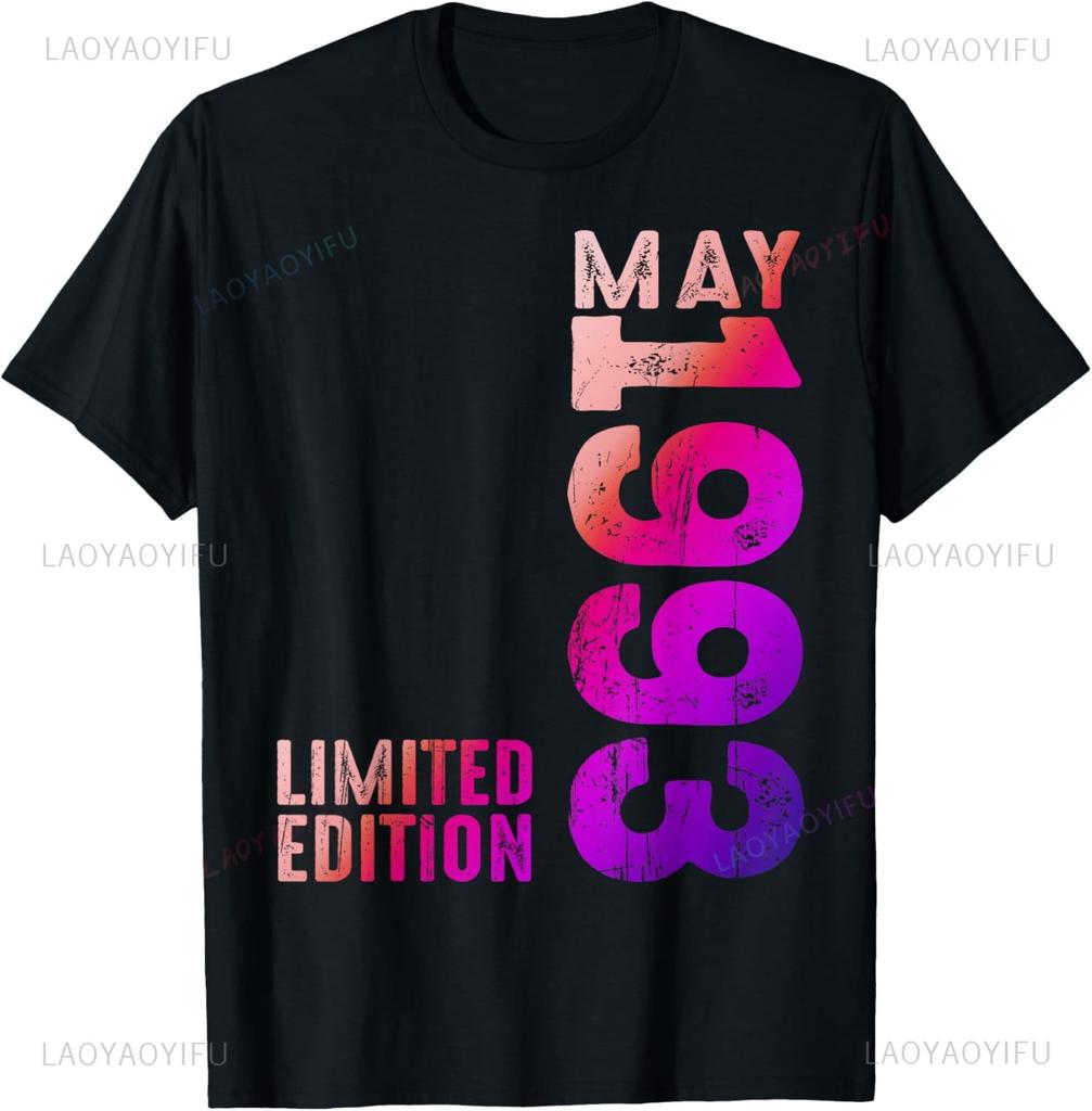 32 YEARS 32ND BIRTHDAY LIMITED EDITION 1993 TShirt Print Original Design Gifts T Shirts Unisexs Clothing Funny Shirt Camisas