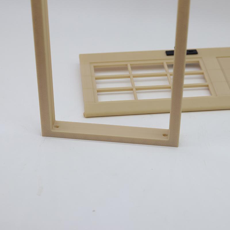 1 шт. 1:12 Кукольный домик Симуляция Простая дверь Мини Открывающаяся модель двери Кукольный домик Миниатюрная мебель Аксессуары