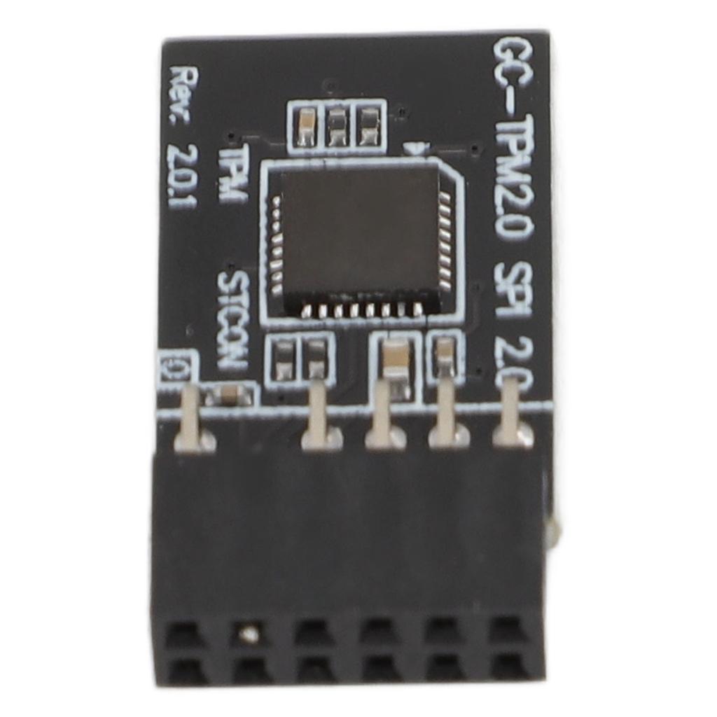 Модуль безопасности шифрования TPM2.0 GA 12 1 пин 2x6P TPM удаленная карта совместимая для GC TPM2.0 для системы Win11 2.0