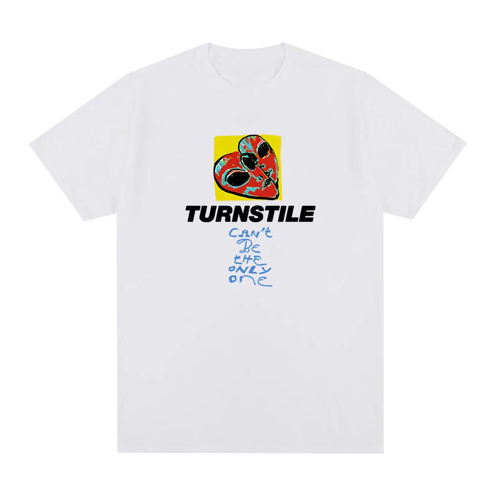 TURNSTILE T Shirt Aesthetic HighQuality Teeshirt RopaMujer Oneck Clothing Graphic Printing Casual Retro Singer Style Tshirt