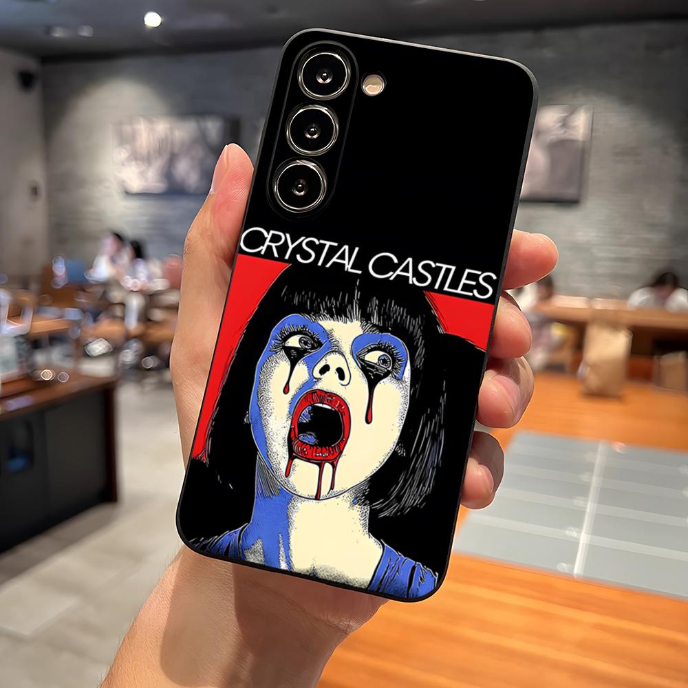 Чехол для телефона Band C-Crystal Castles для Samsung S26 S24 Ultra S22 S23 S25 S20 Fe S21 Plus A54 A34 A53 A16 Задняя крышка