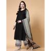 Women Rayon Kurta Pant Dupatta Set Indian Bollywood Party Wear Top Tunic Kurti VF-20152