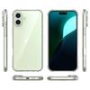 Protective Case - BOOLING - for iPhone 16 - Shockproof Silicone - Transparent - Reinforced Corners