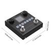 M-VAVE Guitar/Bass AMP Modeler Мультиэффектный процессор 80 редактируемых пресетов 6 модулей эффектов 3-полосный