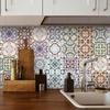 Богемный ветер плитка кухонная наклейка водонепроницаемая и влагостойкая наклейка на стену для кухни и ванной комнаты утолщенный ПВХ самоклеящаяся без остатков клея