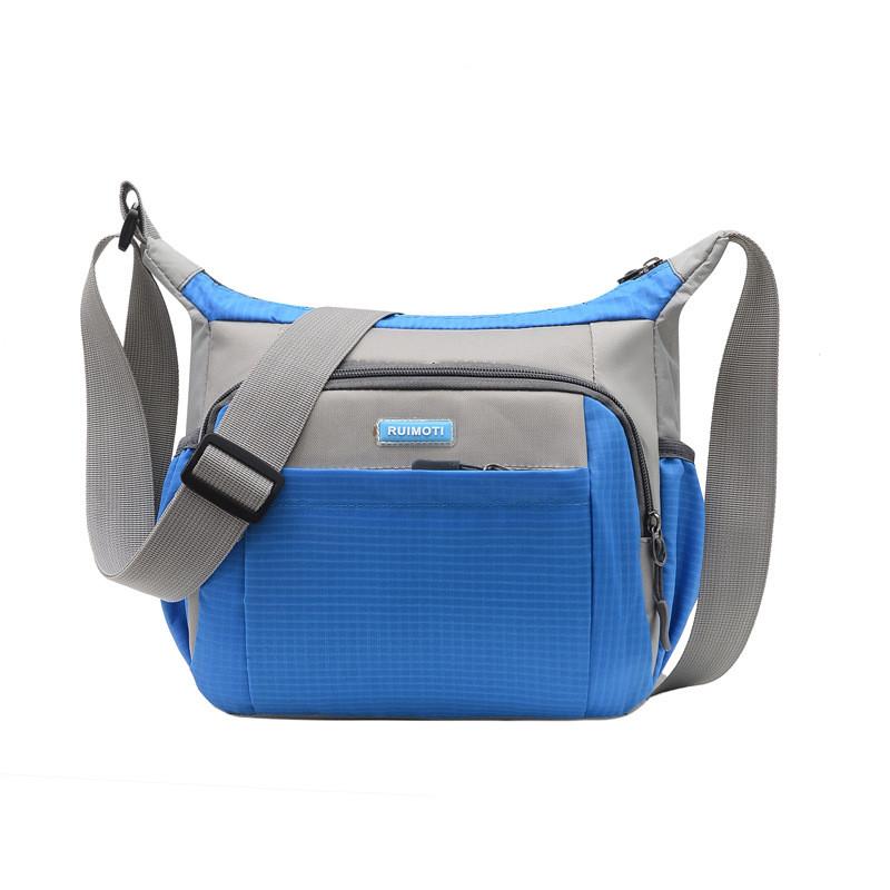 Nylon Crossbody Shoulder Bag For Men With Wearresistant Design For Leisure Use