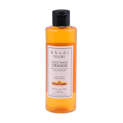Натуральное средство для умывания с Апельсином (210 мл), Orange Face Wash,