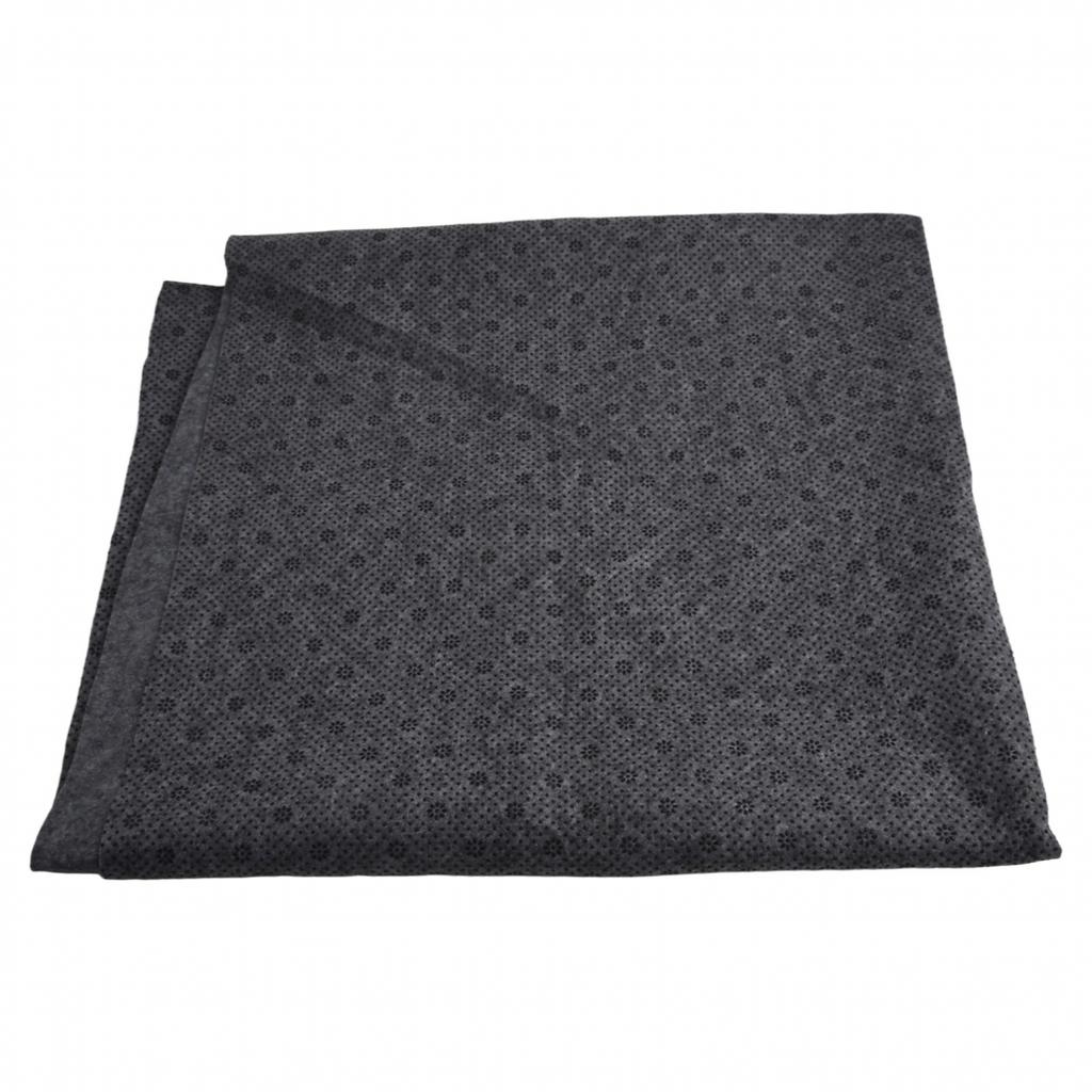 Anti Slip Fabric Grey&Black Plum Blossom Pattern Soft