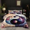 Набор пододеяльников с 3D-печатью узора Тайцзи, Мягкий и удобный комплект постельного белья, Комплект пододеяльника и наволочек