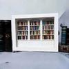 Anxiety Bookshelf Miniature Library with 200Pcs Mini Book Shake Away Your Anxiety Wooden Bookshelf Sensory