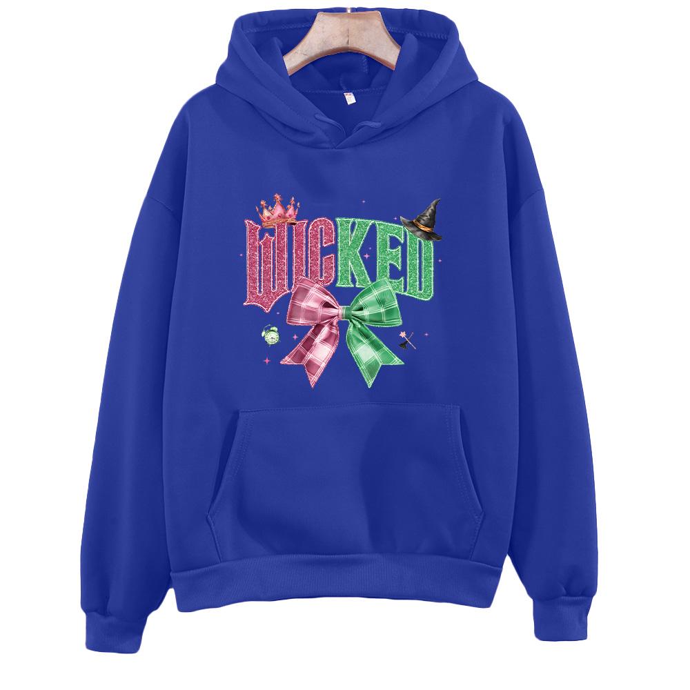 Худи Wicked for Good Худи для фанатов мюзикла Wicked Подарок на День святого Валентина Худи Мода Женская Мужская Эстетичная Осенне-зимняя Толстовка