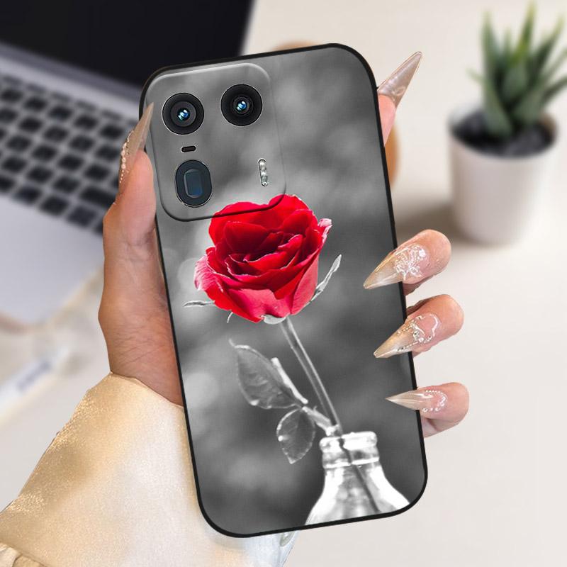 Чехол для Motorola Moto X50 Ultra Edge50 Ultra Мягкий ТПУ Силикон Ударопрочный Чехол для Телефона X50Ultra Защита Камеры Fundas Coque