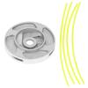1pcs/3pcs Circular Shape Trimmer Head Replacement Aluminum Trimmer Head  For Weed Eater