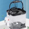 Transparent Live Fish Bucket Foldable Fishing Tackle Tool Portable Fishing Bucket Fishing Gear