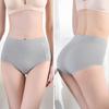 Stylish Lady Panties No Constraint Anti-septic Sweat Absorbing High Waist Women Briefs for Inner Wear