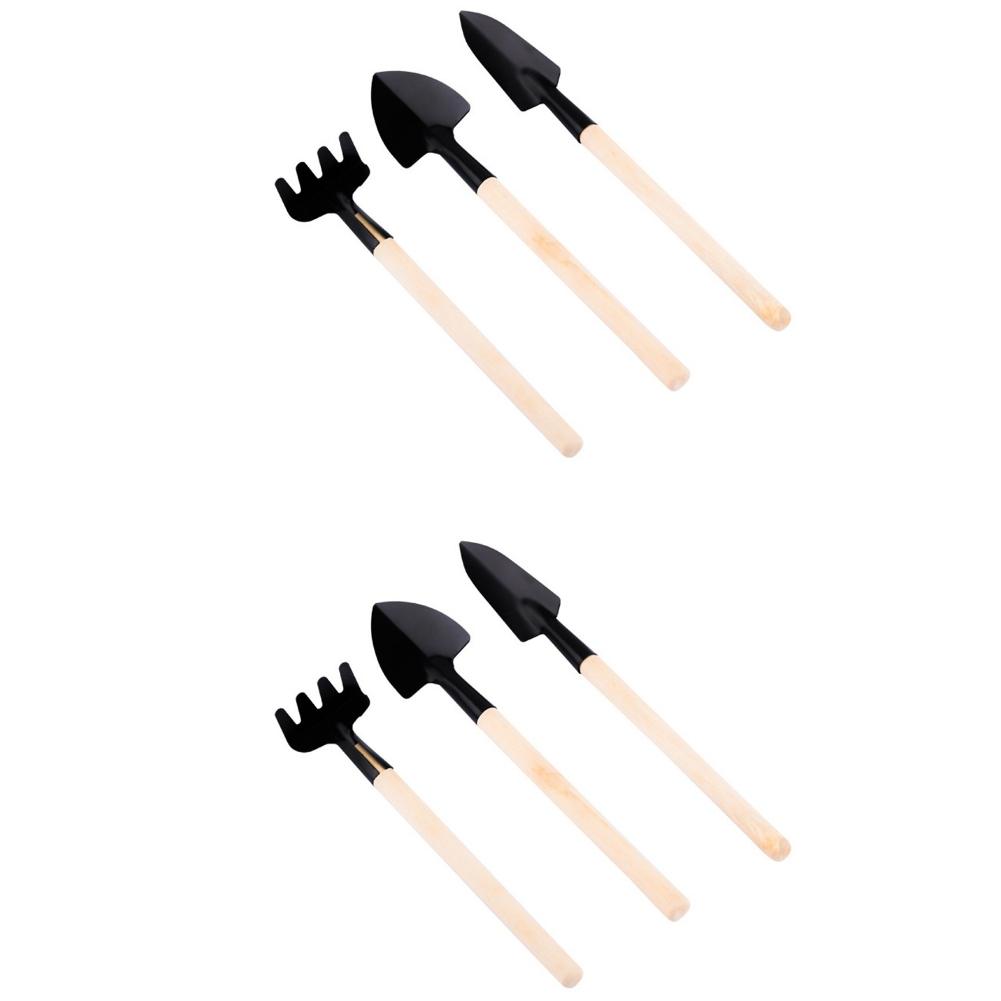 3 шт./набор мини-садовых инструментов, миниатюрный набор для посадки цветов, набор для посадки растений в горшках, детские садовые принадлежности