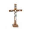 1 шт. деревянный католический крест с подставкой настольный крест религиозный христианский стоячий распятие настольное украшение церковная молитва
