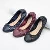 Fashion Ladies Flat Shoes Ladies Fashion Simple Round-headed Flat Shoes Slide At Will Ladies Soft-soled Ballet Shoes Plus Size