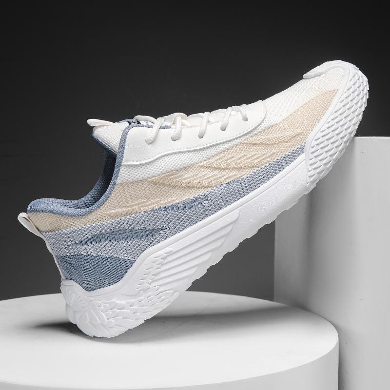 Мода Мода Мужские Кроссовки Воздушная Подушка Уличные Спортивные Беговые Кроссовки Сетка Дышащие Кроссовки для Ходьбы Мужские Мягкая Подошва Повседневные Кроссовки