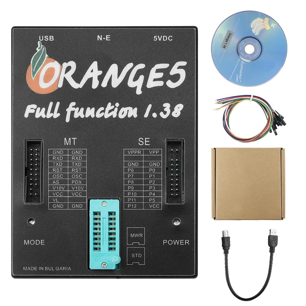 V1.42 V1.38 V1.36 Полная лицензия Orange5 Программатор OEM orange5 с полным адаптером orange5 программатор Orange 5