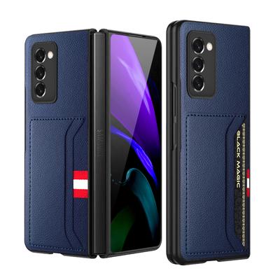 Кожаный чехол против пота для мобильного телефона Samsung Galaxy Z Fold3 Fold4 Fold2 Fold 4 3 5g Fold 2 противоударный защитный чехол